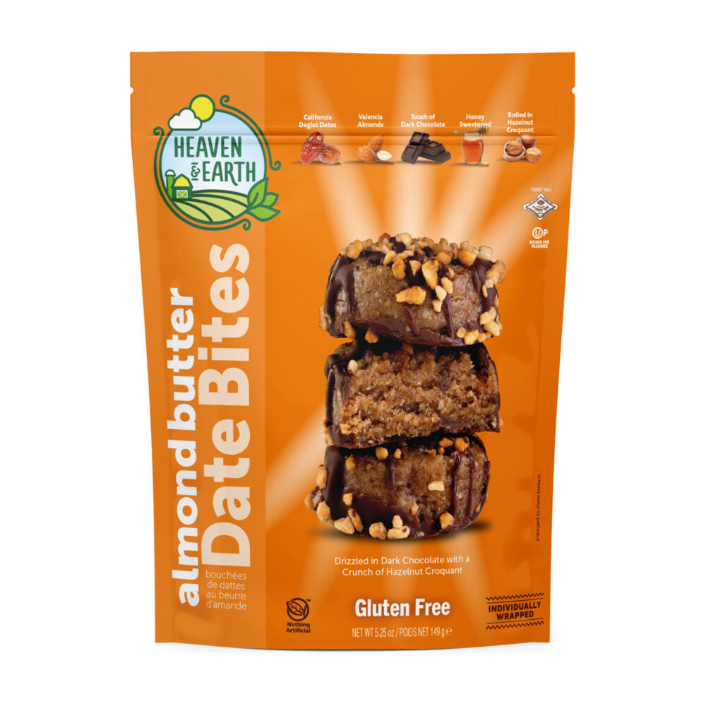 H&E, Almond Butter Date Bites Hazelnut 5.25 Oz