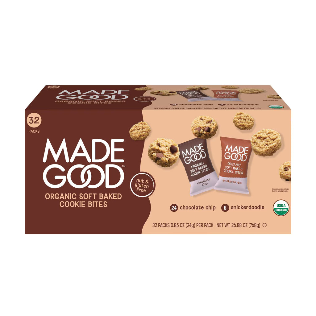 Made Good Soft Baked Cookie Bites Variety Pack, 32 pk