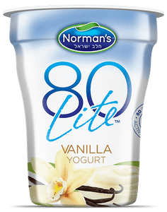 Normans, 80 Lite Vanilla Yogurt 6 Oz