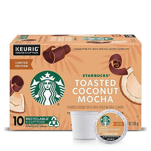 Starbucks Toasted Coconut Mocha 10 K-Cups