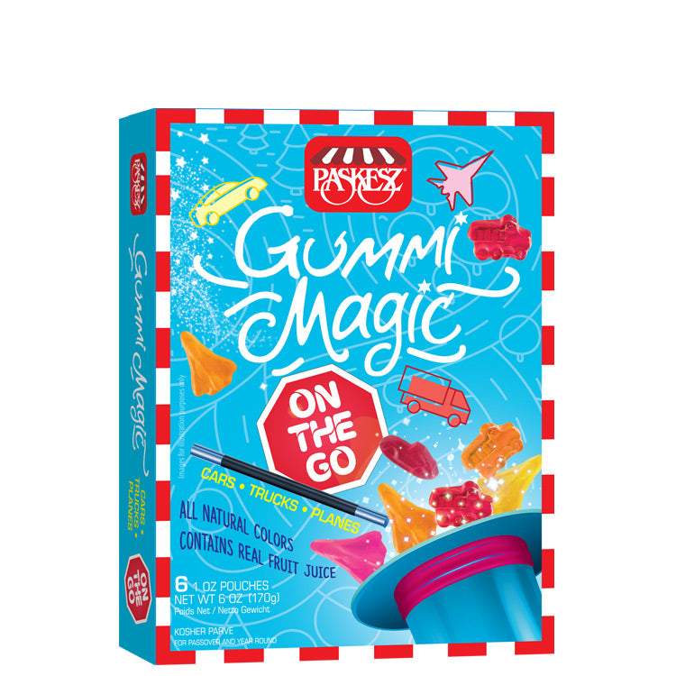 Paskesz, Gummi Magic On The Go Box 6 Oz