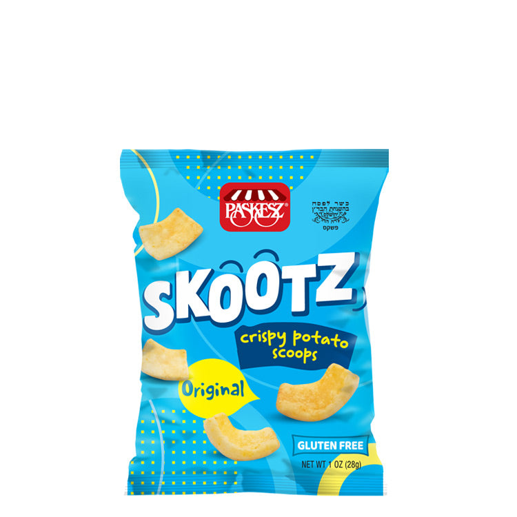 Paskesz, Original Crispy Potato Scoops 1 Oz KP