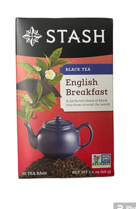 Stash, Black Tea English Breakfast 20's 1.4 Oz