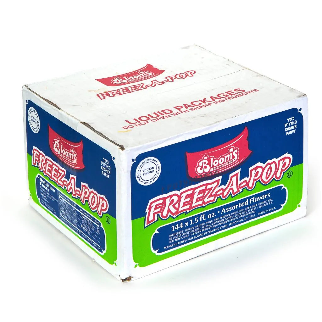 Blooms Freeze Pops 144ct 1.5oz