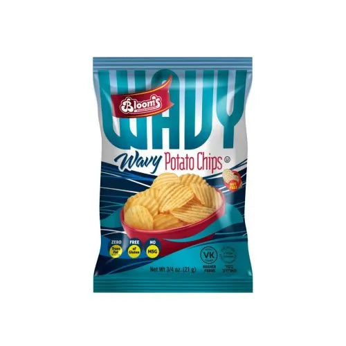 Bloom's, Wavy Potato Chips Original 0.75 Oz