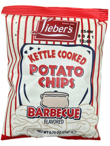 Lieber's, Kettle Cooked Potato Chips Barbecue  0.75 oz.