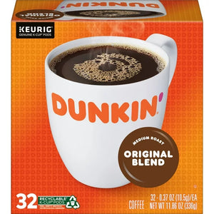 Dunkin', Original Blend 32 K-Cup Pods