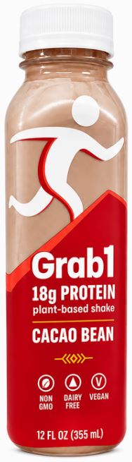 Grab1 Protein Shake Cacao Bean 12 Oz