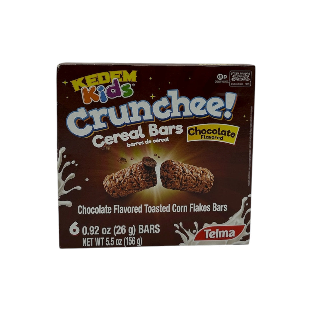 Kedem Crunchee Cereal Bars Chocolate 6 Pk