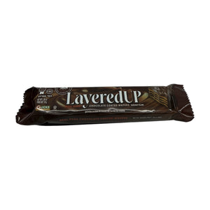 Glicks, LayeredUP Real Dark Chocolate Coated Wafers Hazelnut Filling 1.06 Oz