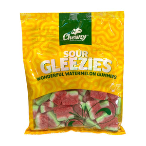 Chewzy Sour Gleezies Watermelon Gummies Bulk, 16 oz