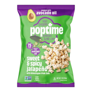 Poptime, Popcorn Sweet & Spicy Jalapeno 0.67oz