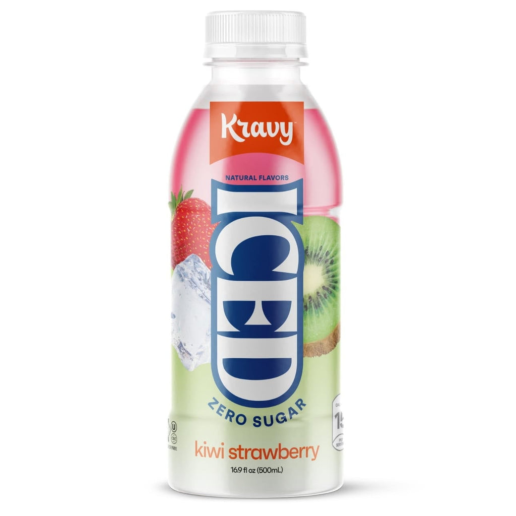 Kravy, Iced Kiwi Strawberry Zero Sugar 16.9 oz