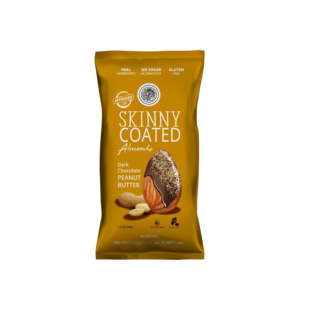 Skinny Coated Almonds, Peanut Butter