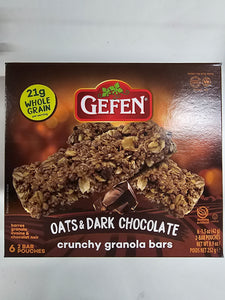 Gefen (D) Granola Bar Chocolate 8.9oz