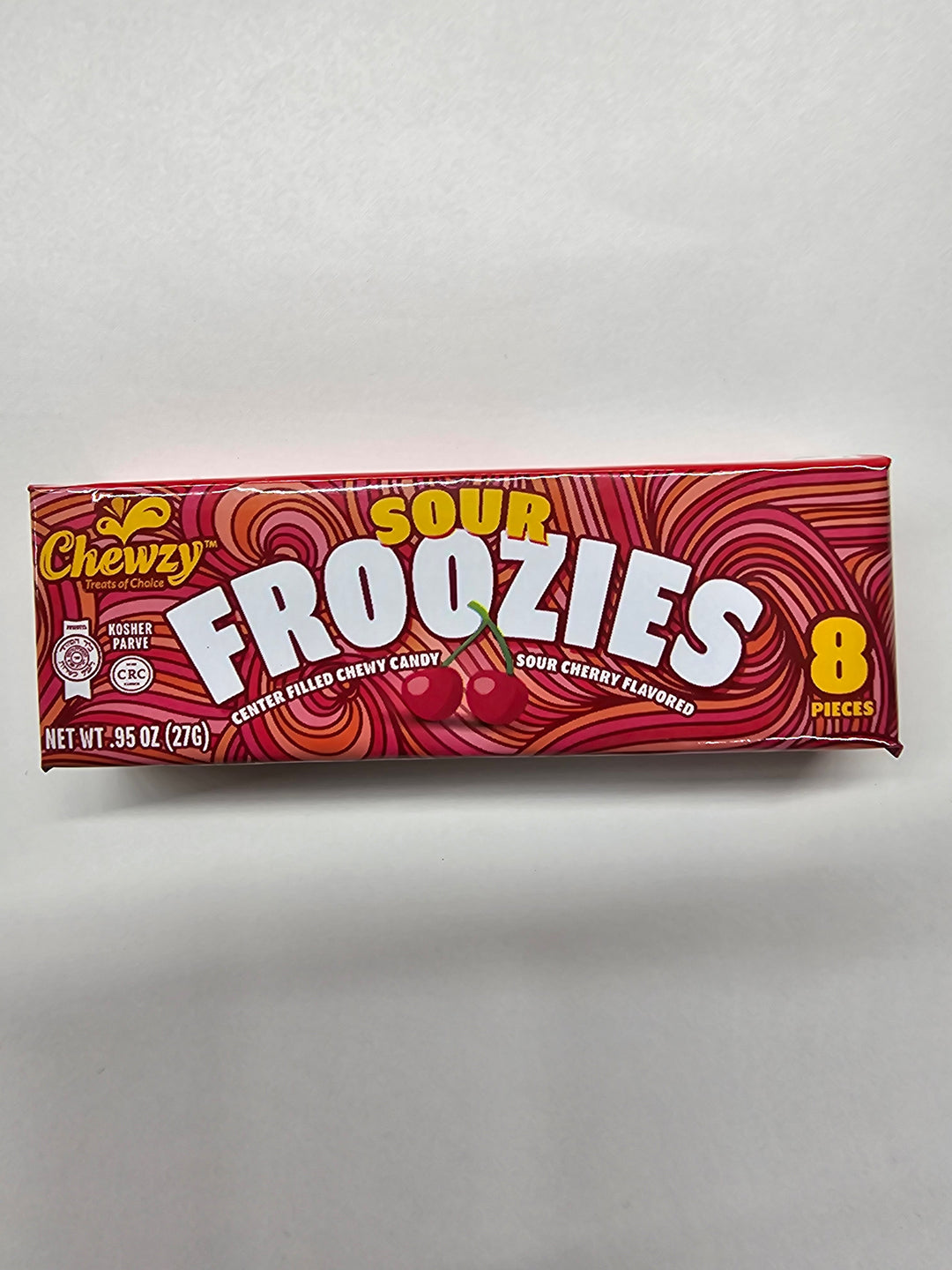 Chewzy, Sour Froozies Sour Cherry Flavored 8 Pieces