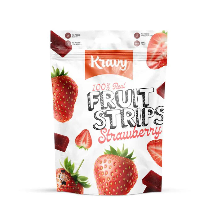 Kravy, Fruit Strips Strawberry 1.75 oz