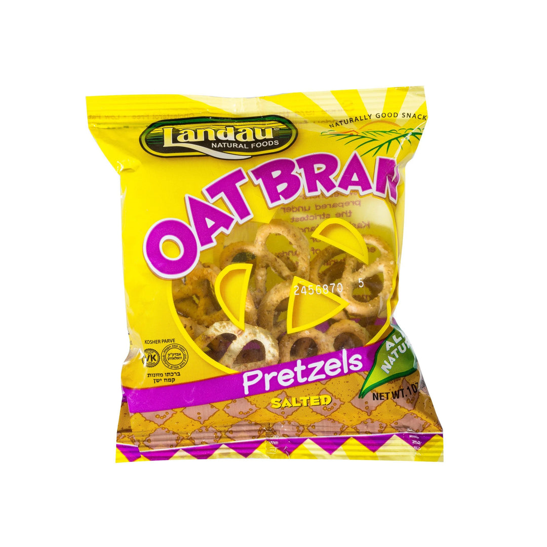 Landau, Oat Bran Pretzels Salted 1 Oz