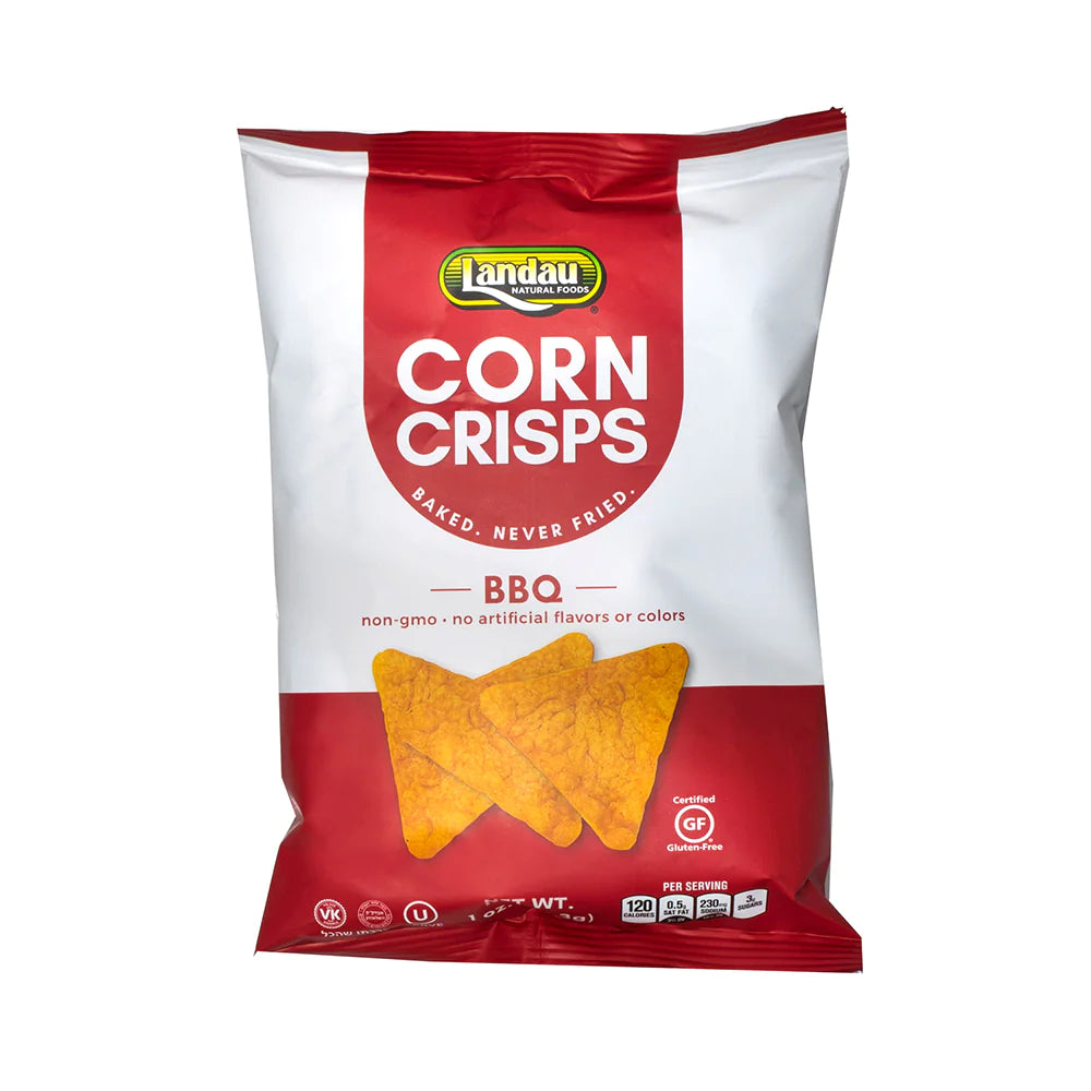 Landau, Corn Crisps BBQ 1 Oz