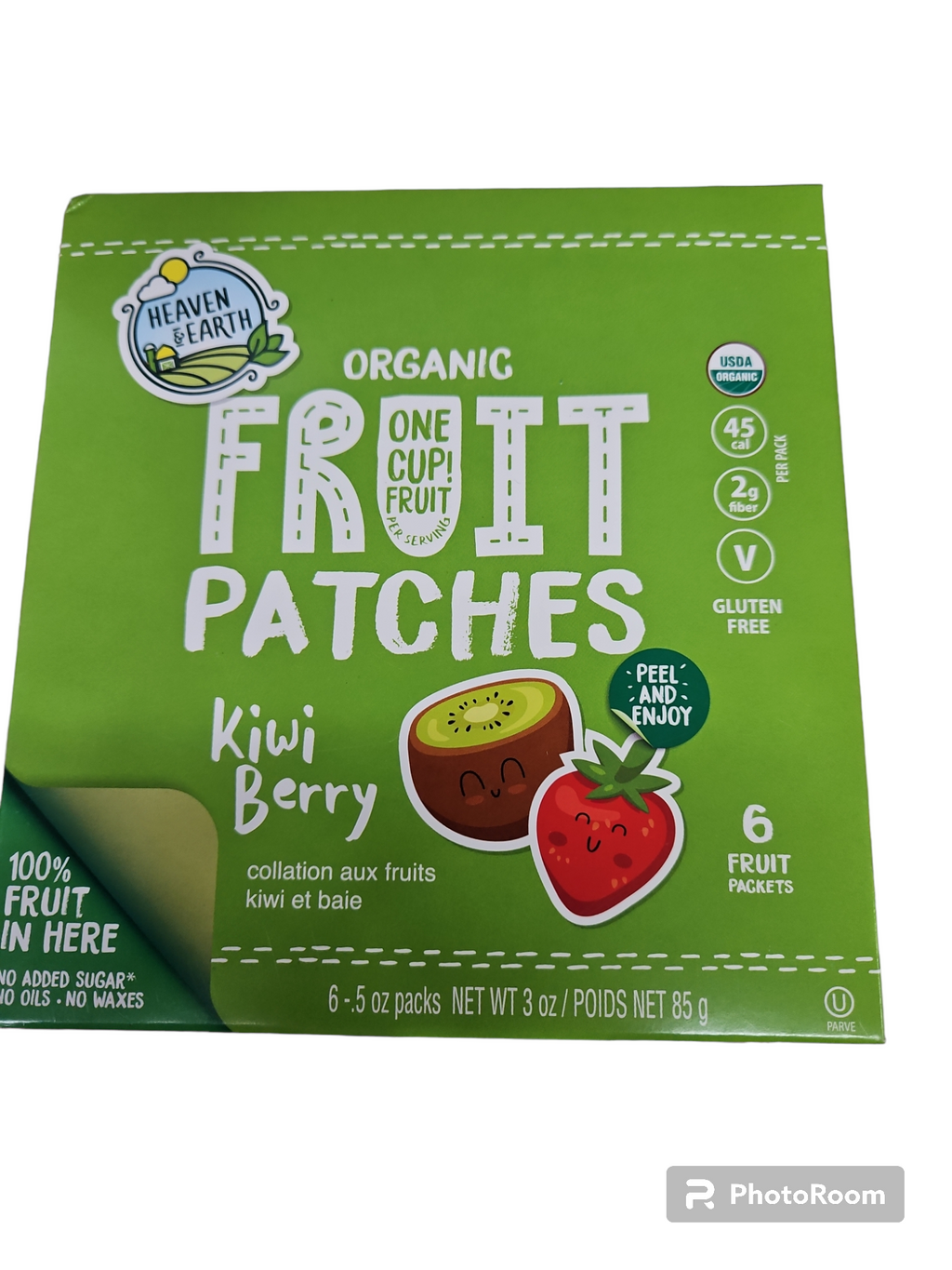 H&E (D) Fruit Patches Multipack Kiwi Berry 3oz