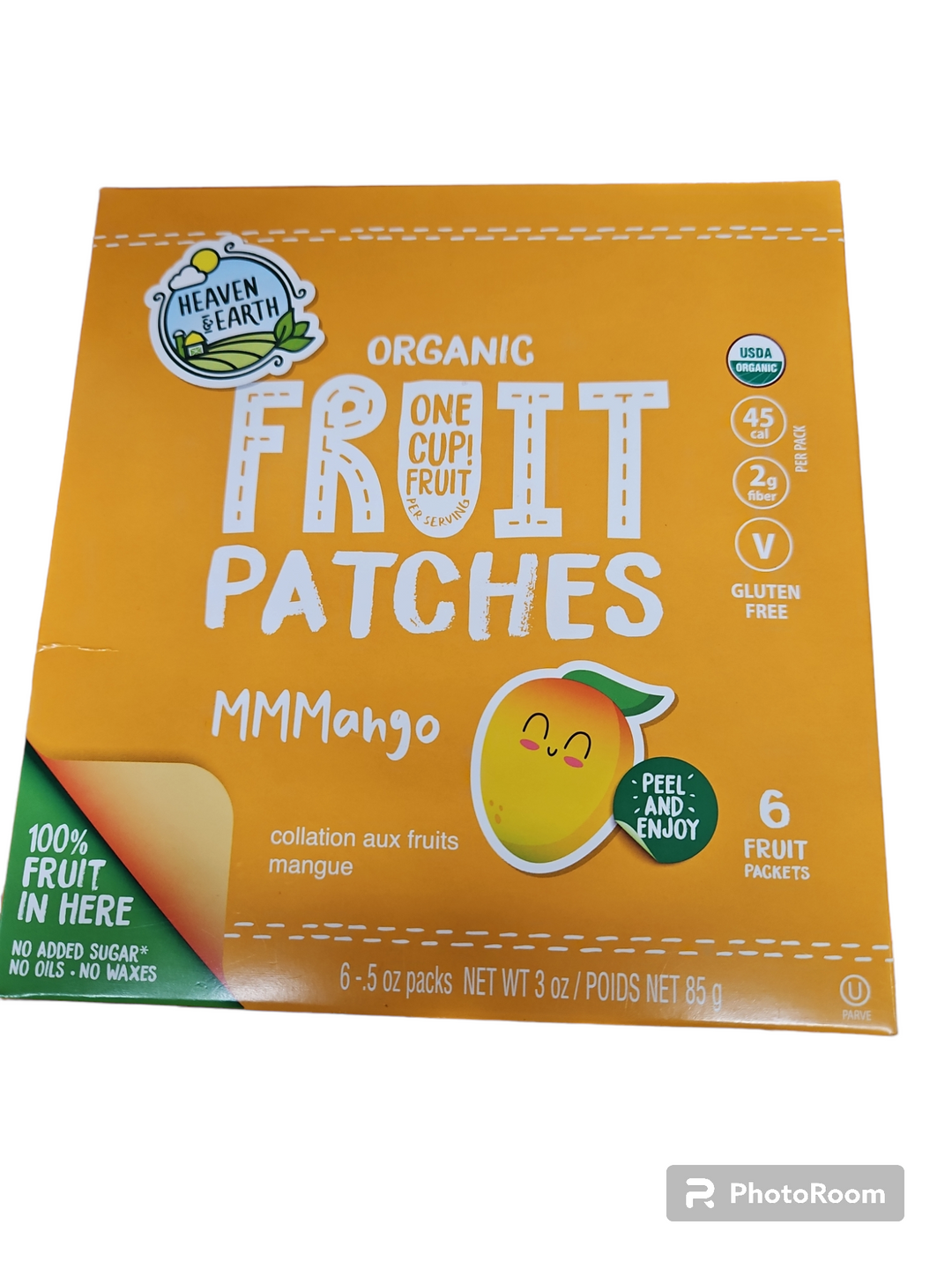 H&E (D) Fruit Patches Multipack Mango 3oz