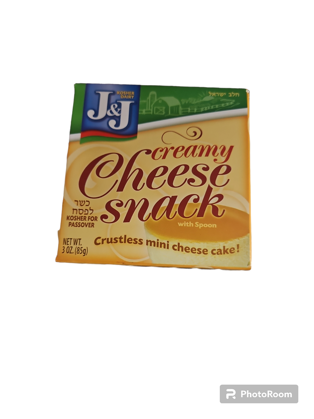 J&J, Creamy Cheese Snack 3 Oz