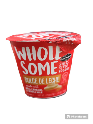 Norman's, Wholesome Dulce De Leche Yogurt 5.3 Oz