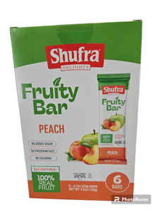 Shufra Peach Family Pack Fruity Bars 6PC