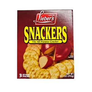 Lieber's, Snackers 3 Stack Packs 10.3 Oz