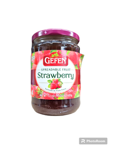 Gefen, Spreadable Fruit Strawberry 15.5 Oz