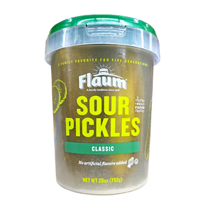 Flaum, Sour Pickles Classic 28 Oz