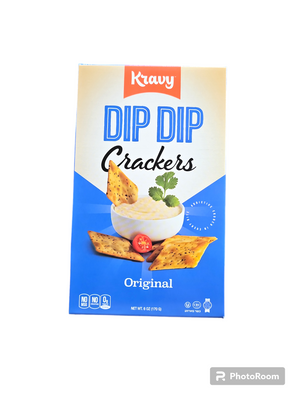 Kravy, Dip Dip Crackers Original 6 Oz