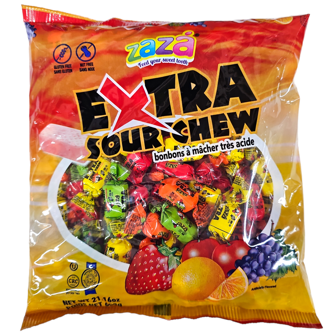 Zaza, Extra Sour Chew 600g