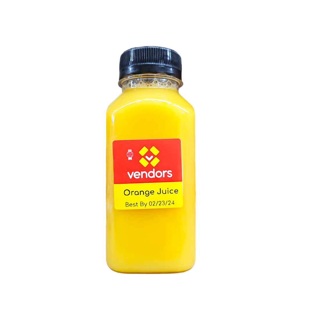 Orange Juice 8 Oz