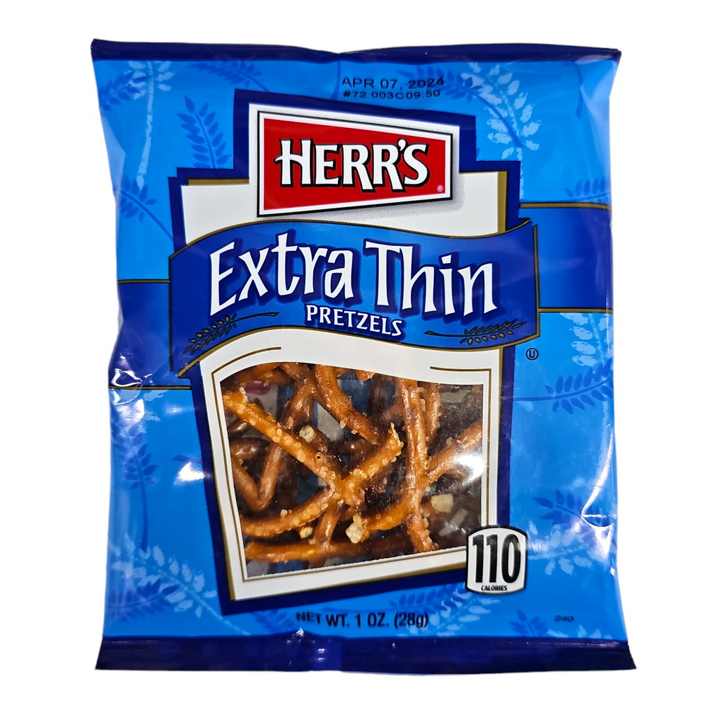 Herr's, Extra Thin Pretzels 1 Oz