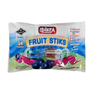 Shefa, Fruit Stiks Blueberry 24 Pouches