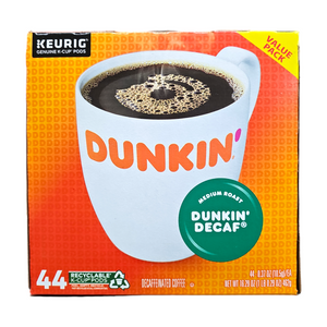 Dunkin', Dunkin' Decaf Medium Roast Coffee 44 K-Cup Pods