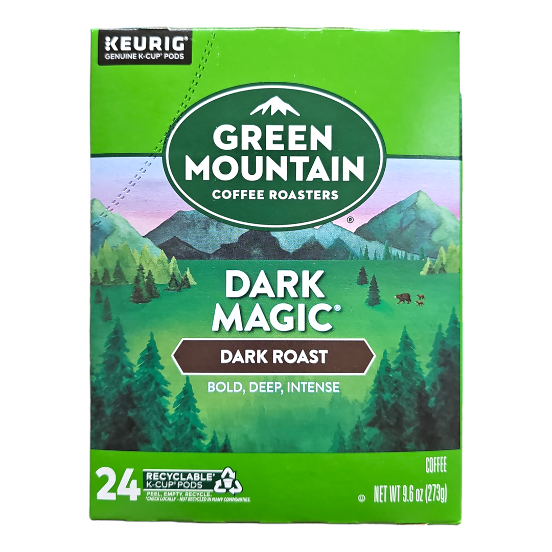 Green Mountain, Dark Magic Dark Roast Coffee 24 K-Cup Pods