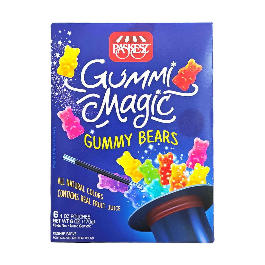 Paskesz, Gummi Magic Gummy Bears 6 Pouches