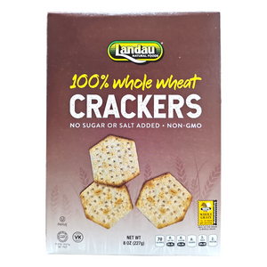 Landau, Whole Wheat Crackers 8 Oz