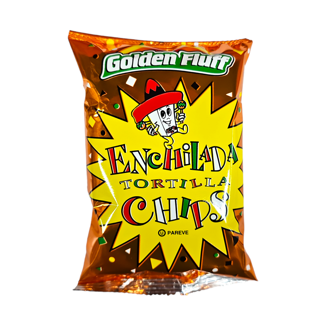 Golden Fluff, Enchilada Tortilla Chips 1 Oz