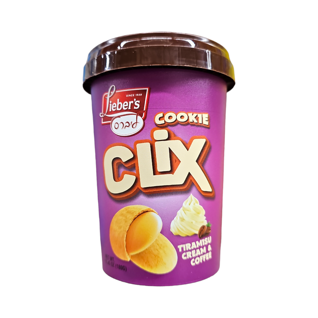 Lieber's, Cookie Clix Tiramisu Cream & Coffee 6.35 Oz
