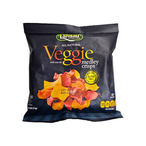 Landau, Veggie Medley Crisps .75 Oz