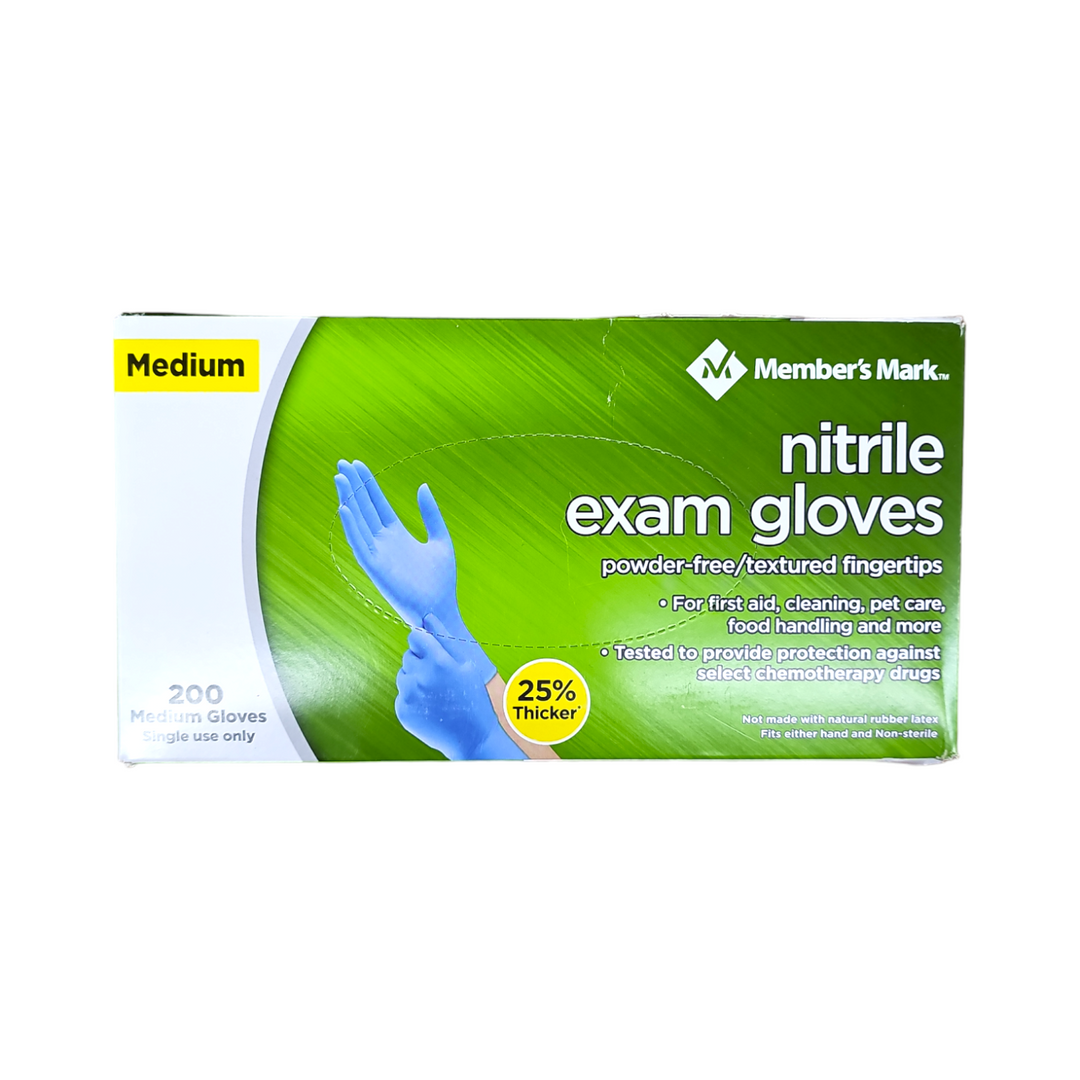 Member's Mark Nitrile Gloves, Medium (200 ct.)