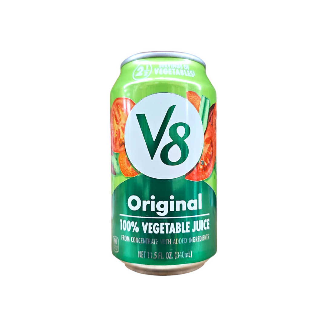 Can, V8 Original 100% Vegetable Juice 11.5 Oz