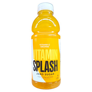 Vitamin Splash, Zero Sugar Vitamin C Orange 20 Oz
