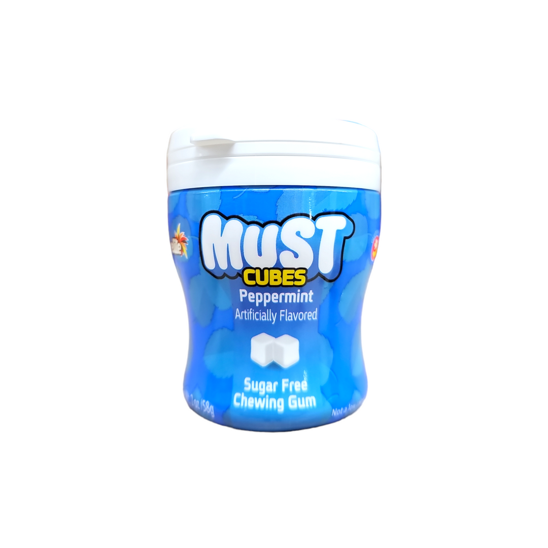 Elite, Must Cubes Peppermint Gum 2 Oz