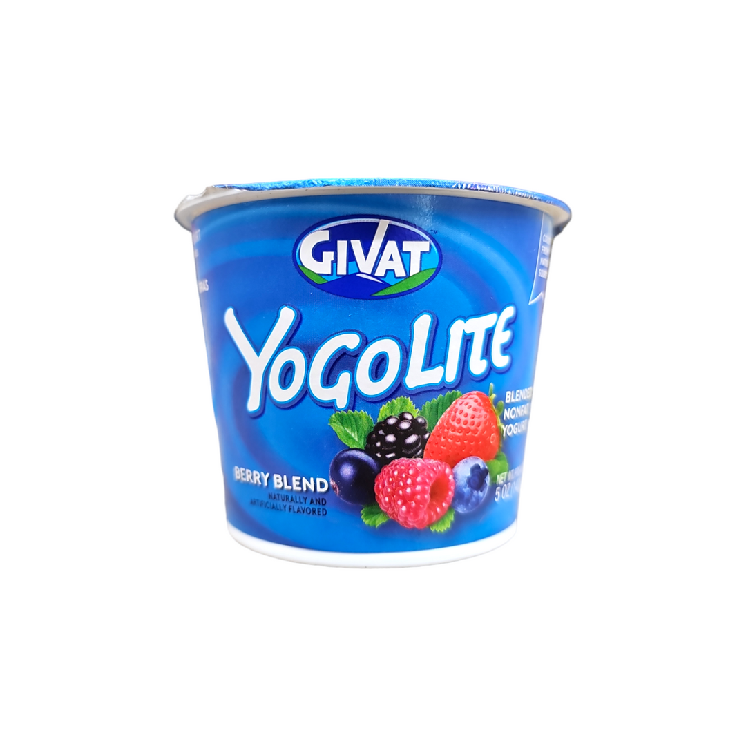 Givat, YogoLite Berry Blend Nonfat Yogurt 5 Oz