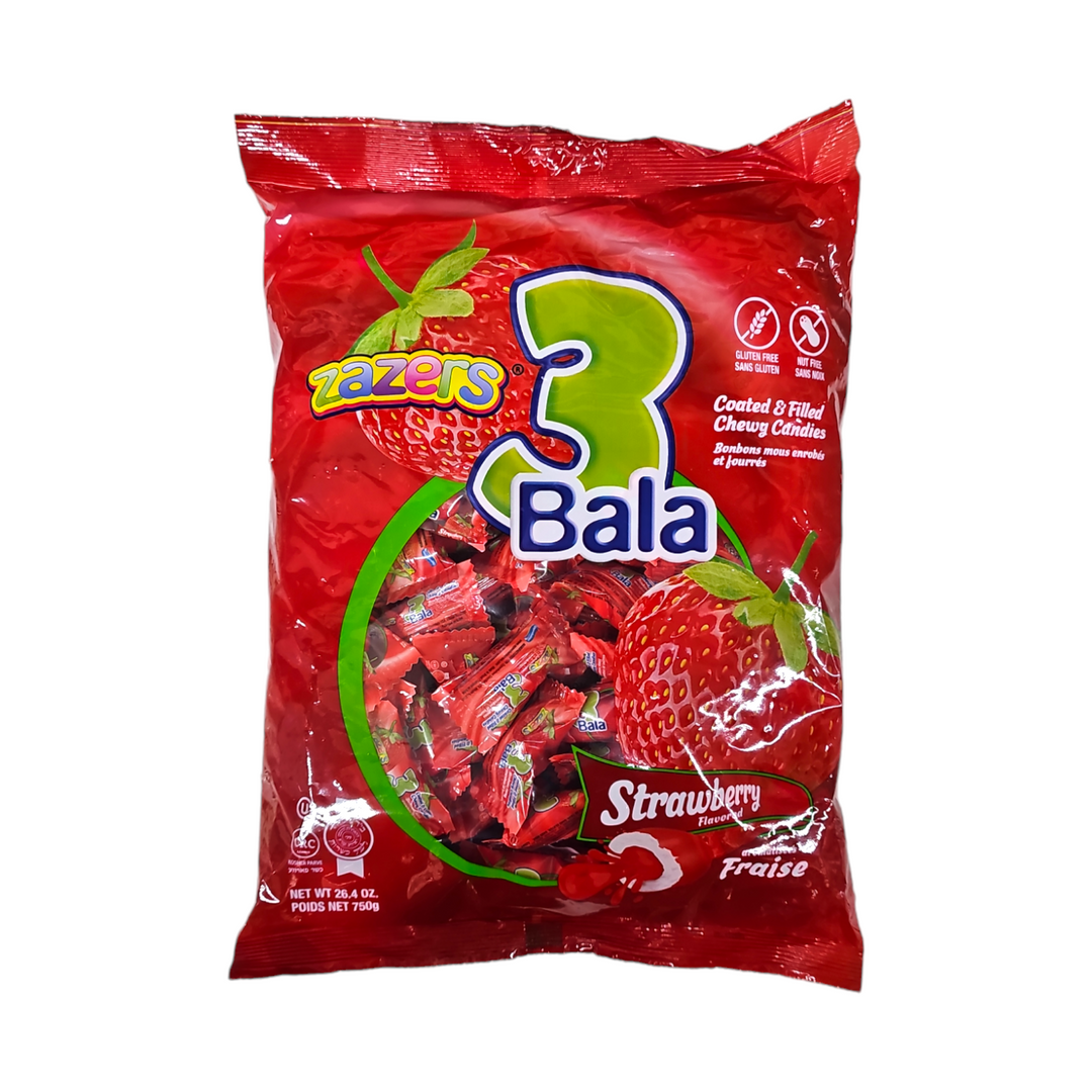 Zazers, 3Bala Strawberry 750g