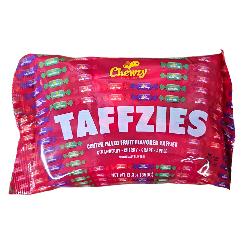 Chewzy, Taffzies Strawberry, Cherry, Grape, Apple 12.3 Oz